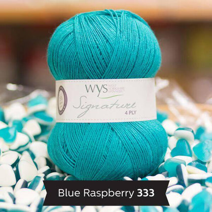 West Yorkshire Spinners | Signature 4ply | Blue Raspberry -