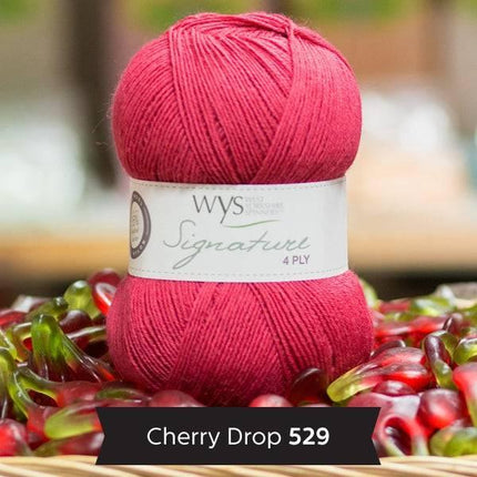 West Yorkshire Spinners | Signature 4ply | Cherry Drop -