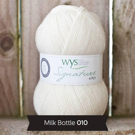 West Yorkshire Spinners | Signature 4ply | Milk Bottle -