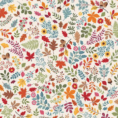 Makower Autumn Days Fabric Collection - Hollies Haberdashery