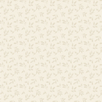 Makower | Plain & Simple | Wheat Gingham | Ivory