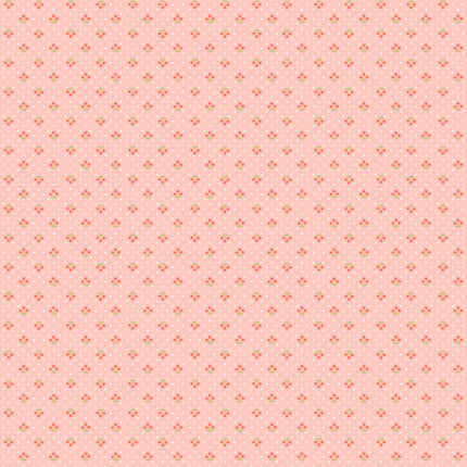 Makower | Plain & Simple | Tri Flower | Blush