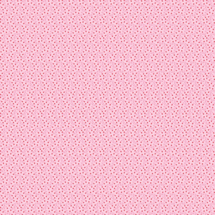 Makower | Plain & Simple | Heart Vine | Pink