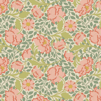 Tilda Songbird | Lot de coupons Fat Quarter | Vert (5)
