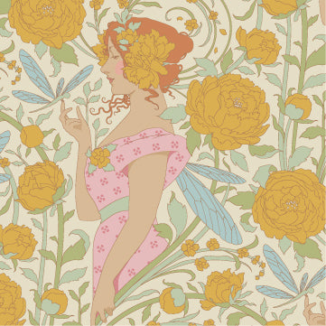 Tilda Songbird | Aubrey | Moutarde
