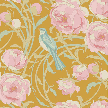 Tilda Songbird | Half Metre Pack | Yellow (5)