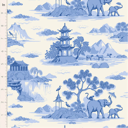 Tilda Something Blue | Cottonview | Crème