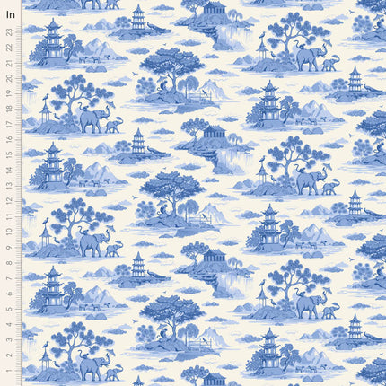 Tilda Something Blue | Cottonview | Crème