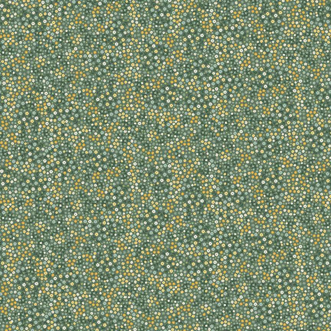 Makower Hello Autumn | Mini Blooms | Green