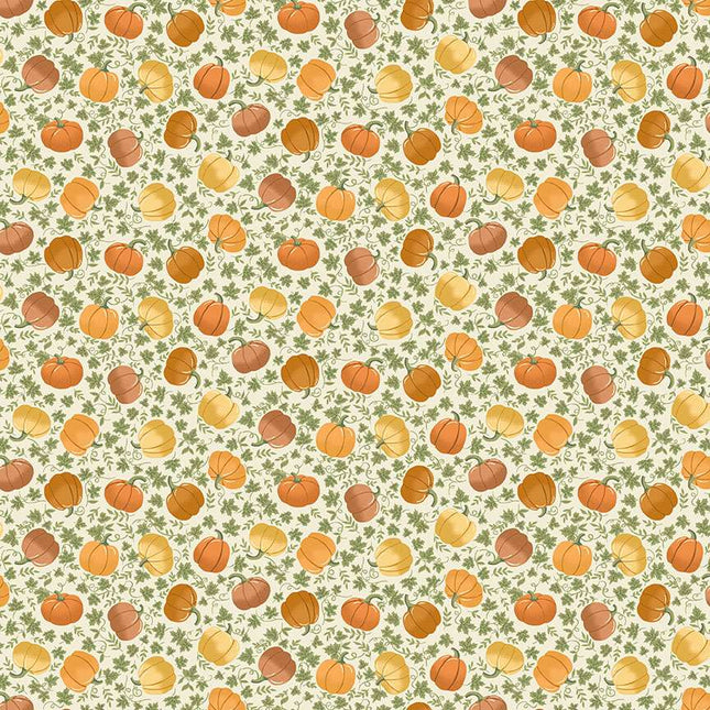 Makower Hello Autumn | Pumpkin Spice | Cream