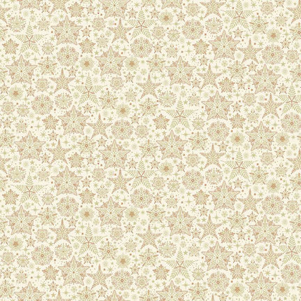 Makower Good Tidings | Lot de 24 coupons de tissu « Fat Quarter » spécial Noël