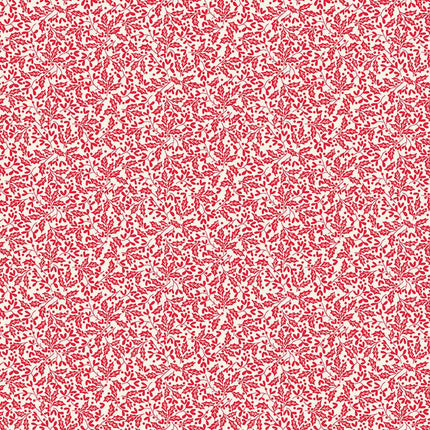 Makower Scandi 25 | Holly | Red