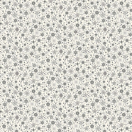 Makower Scandi 25 | Star | Grey