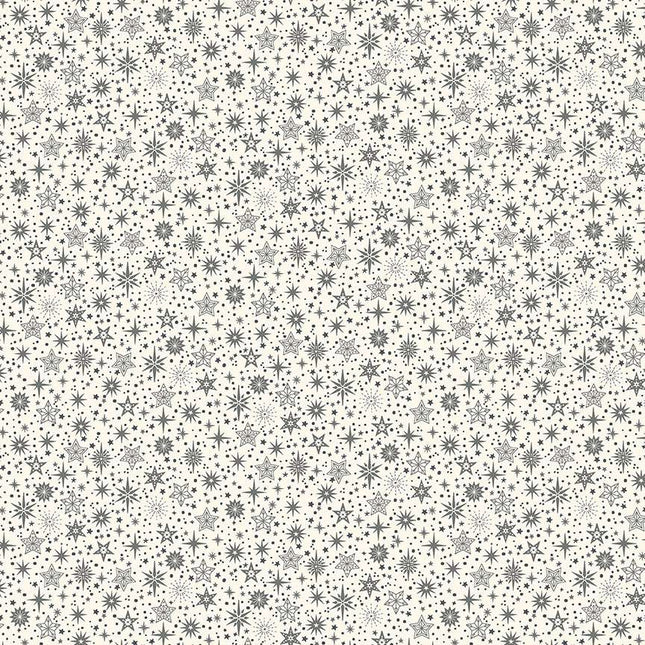 Makower Scandi 25 | Star | Grey