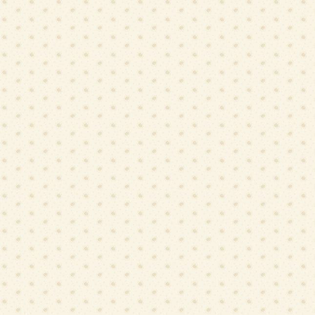 Makower | Latte | Polka Rose | Cream