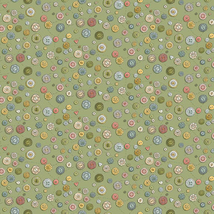 Makower | Atelier | Buttons | Green