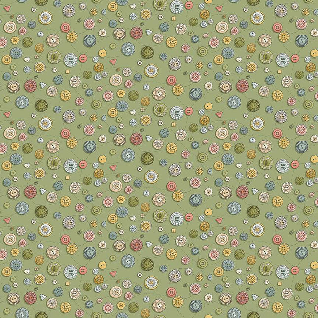 Makower | Atelier | Buttons | Green