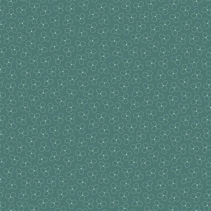 Renee Nanneman | Itsy Bits | Trefoil | Sherpa Teal