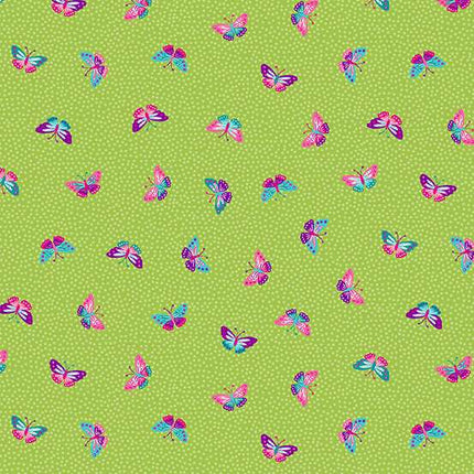 Makower | Tropica | Lot de 25 coupons de tissu