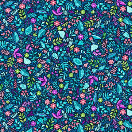 Makower | Tropica | Rouleau de tissu (Jelly Roll) de 2,5''