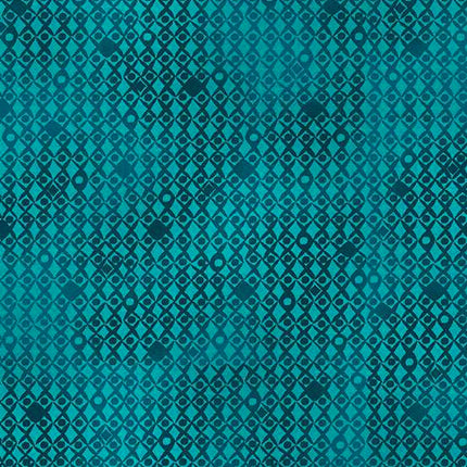 Makower | Tropica | Lot de 25 coupons de tissu