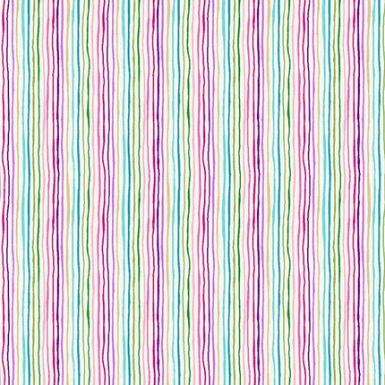 Makower | Tropica | Lot de 25 coupons de tissu