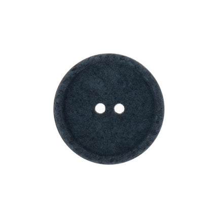 15mm Eco Button | 2 Hole | Recycled Cotton | Navy - G466415\20 | RT109