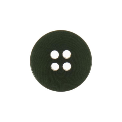 15mm Eco Button | 4 Hole | Corozo | Khaki - G466115\22 | RT38