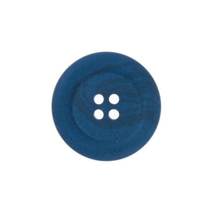 15mm Eco Button | 4 Hole | Hemp | Cobalt Blue - G466215\16 | RT83