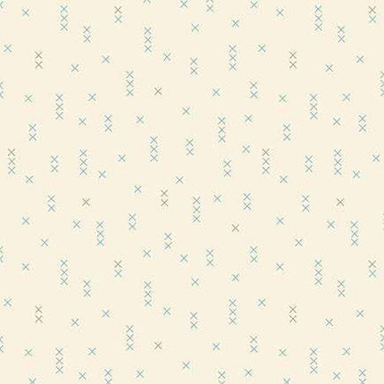 Edyta Sitar | L'oiseau couturier | Point de croix | Crème au beurre