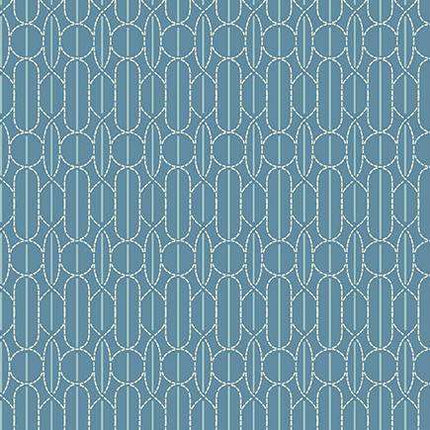 Edyta Sitar | Sewing Bird | Pin Tuck | Indigo foncé