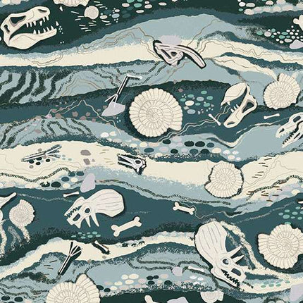Makower | Préhistorique | Strata | Bleu