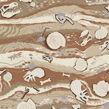 Makower | Prehistoric | Fat Quarter Pack (23)