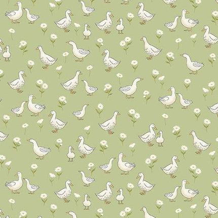 Makower | Little Ones | Canards | Vert