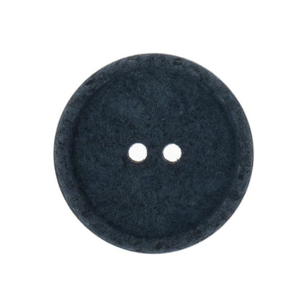 20mm Eco Button | 2 Hole | Recycled Cotton | Navy - G466420\20 | RT100