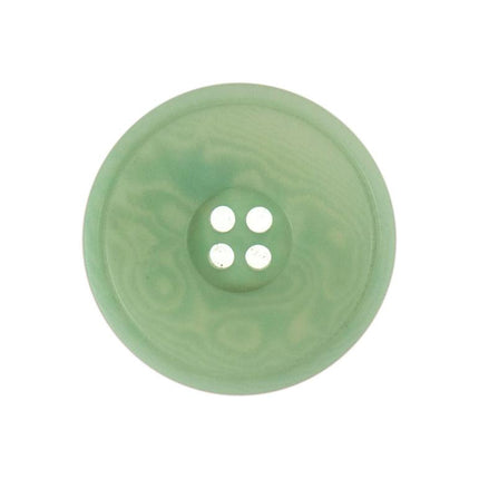 20mm Eco Button | 4 Hole | Corozo | Rimmed Light Green - G466720\21 | RT50