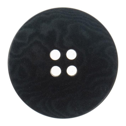 25mm Eco Button | 4 Hole | Corozo | Slate - G466125\38 | RT19