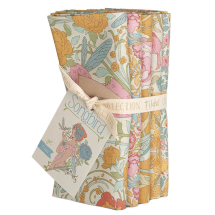 Tilda Songbird | Half Metre Pack | Yellow (5)