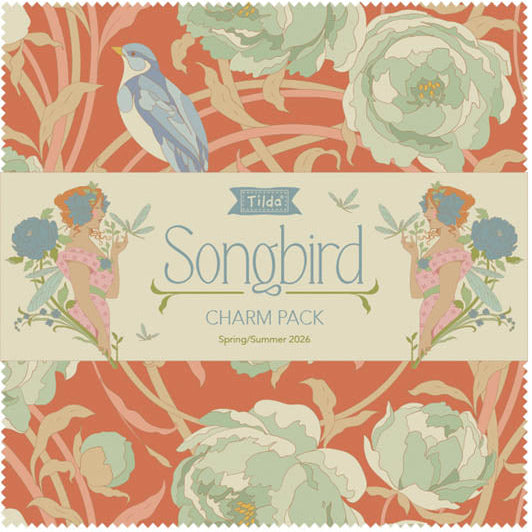 Tilda Songbird | 5'' Charm Pack PRE ORDER FEB