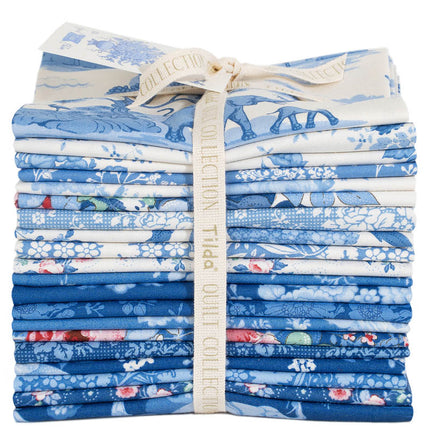 Tilda Something Blue | Lot de fat quarters | Complet (20)