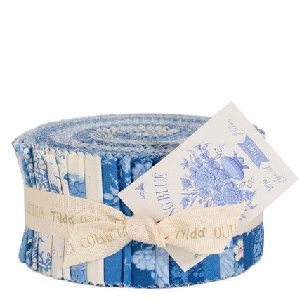 Tilda Something Blue | Rouleau de tissu 2,5'' Jelly Roll