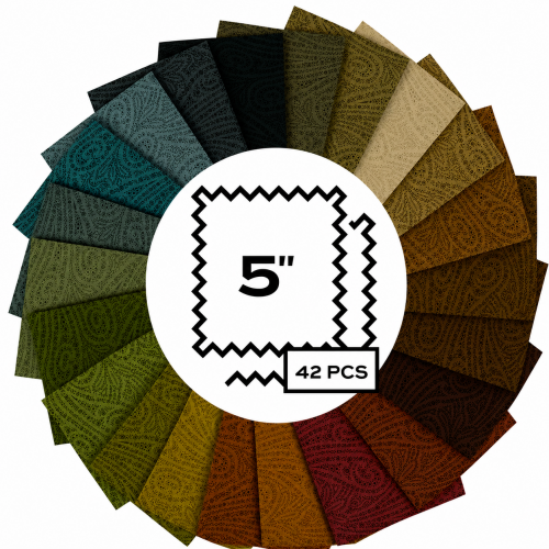 Jo Morton | Grand Paisley | 5'' Charm Pack