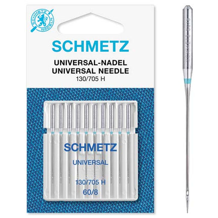 Aiguilles de machine à coudre Schmetz | Universelles | 60(8) | 5 pièces