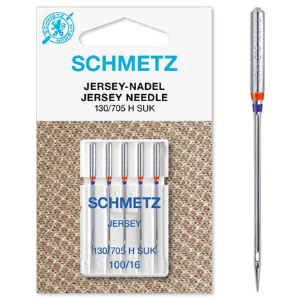Schmetz | Sewing Machine Needles | Jersey 100(16)