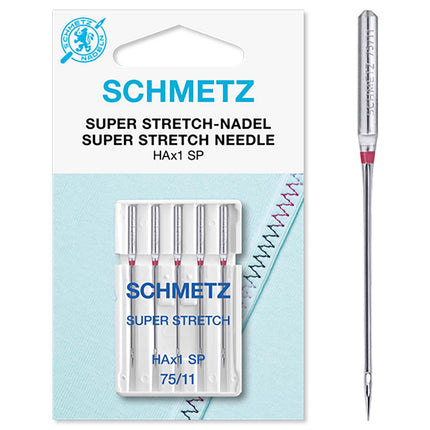 Schmetz | Sewing Machine Needles | Super Stretch 75(11)
