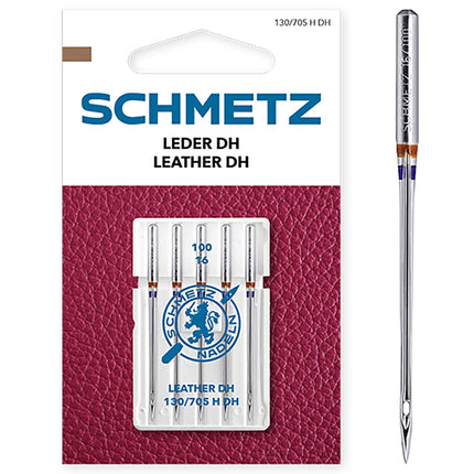 Schmetz | Sewing Machine Needles | Leather DH 100(16)