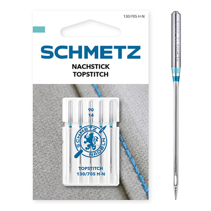 Schmetz | Sewing Machine Needles | Top-stitch 90(14)