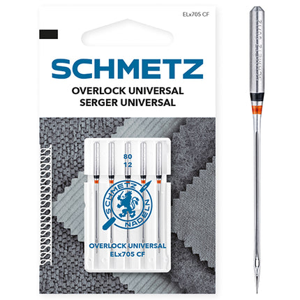 Schmetz | Sewing Machine Needles | Overlock Serger 80(12)