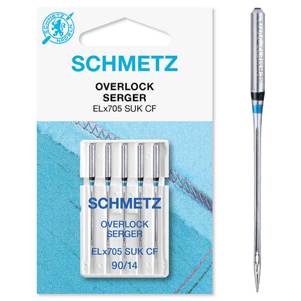 Schmetz | Sewing Machine Needles | Overlock Serger 90(14)