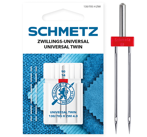 Schmetz | Sewing Machine Needles | Universal Twin 90(14) 4.0mm